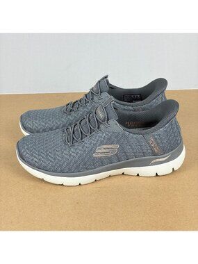 Skechers Slip-Ins Arch Fit Day Dreamer Shoes Womens 7 Gray Memory Foam Sneakers